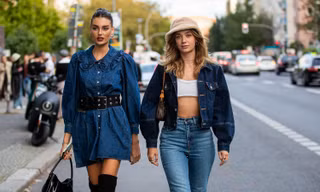 Những công thức phối đồ cùng váy denim được các chị em yêu thích nhất