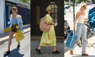 Đồ đan móc lên ngôi: Thách thức nhất là đồ bơi, dễ ứng dụng nhất là túi và mũ