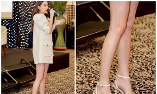 Bí quyết mang giày cao gót không sợ đau của sao: Chà đế giày bằng giũa móng tay!