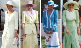 7 cách phối váy midi và váy dài vừa sang vừa phong cách từ biểu tượng thời trang Hoàng gia Anh