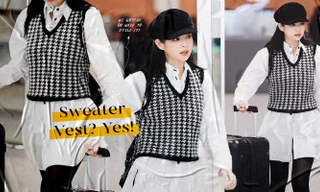 6 cách phối đồ với sweater vest - chiếc áo hot nhất hiện tại, có cả style Jennie BLACKPINK