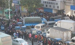 Cảnh tranh mua, cướp kho muối ở Ninh Ba