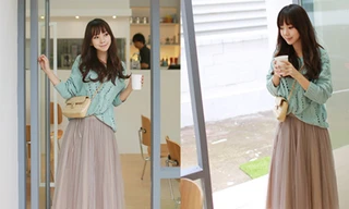 Bạn gái cao, ngực quá to, chân vòng kiềng mặc gì?