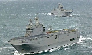 Kế hoạch trang bị tàu Mistral của Nga có thể bị chậm