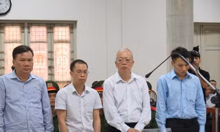 Các bị cáo trong vụ án.