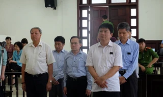 Các bị cáo tại tòa