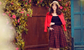 Siêu mẫu Kim Dung yêu kiều với phong cách cổ điển