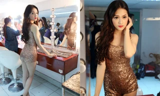 Hương Giang Idol khoe ba vòng bốc lửa