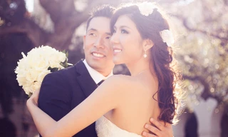 Ngọc Quyên ngực đầy gợi cảm trong ảnh cưới