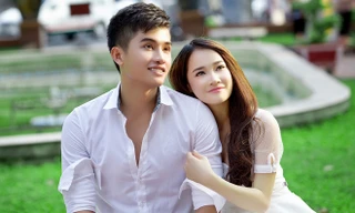 Hotgirl 'bánh giò' Nhã Phương tình tứ bên siêu mẫu Minh Quân