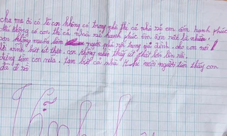 Một học sinh lớp 5 tự tử, để lại thư tuyệt mệnh?