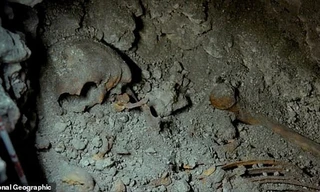 Nữ hoàng Maya lộ diện trong mộ cổ dưới lòng đất