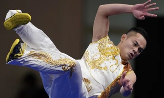 Quốc Khánh múa Nam quyền, giành huy chương vàng SEA Games