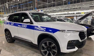Xe VinFast chuyên dụng cho CSGT bất ngờ xuất hiện?