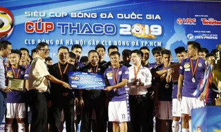 Giành Siêu Cup 2019, Hà Nội FC hoàn tất cú 'ăn ba'