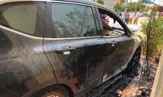 Vụ Honda CR-V bị cháy ở Nam Định: Hãng cho kỹ thuật viên đến tìm hiểu