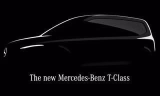 Mercedes-Benz 'nhá hàng' MPV hoàn toàn mới T-Class
