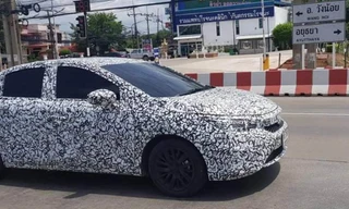 Honda City 2020 rò rỉ những hình ảnh chạy thử trên đường phố