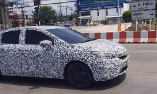 Honda City 2020 rò rỉ những hình ảnh chạy thử trên đường phố