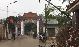 Thôn Hoành đã trở lại nhịp sống bình yên. Sắc xuân đã tràn về nơi đây.