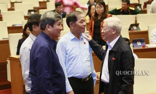 Hình ảnh bên lề phiên chất vấn chiều ngày 08/11, Kỳ họp thứ 8 Quốc hội khóa XIV