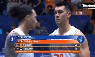 VIDEO: Thắng Thái Lan, bóng rổ Việt Nam giành huy chương lịch sử