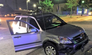 Chiếc Honda CR-V bị trộm. Ảnh: Facebook của Sở Cảnh Sát Greenville