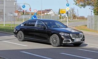 Mercedes-Maybach S-Class mới lộ ảnh chạy thử