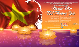 Cầu truyền hình-phát thanh 'Muôn vàn tình thương yêu”