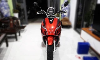 VinFast Klara 'độ' kiểu thể thao của người dùng ở Sài Gòn