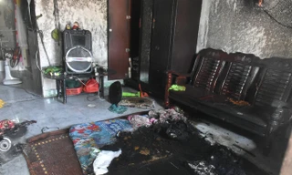 Hiện trường vụ hoả hoạn