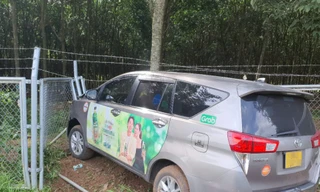 Ô tô 7 chỗ mất lái lao khỏi cao tốc Phan Thiết - Dầu Giây