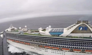 Du thuyền Grand Princess. Ảnh: Reuters