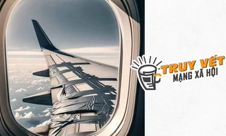 Thực hư cánh máy bay dán 'băng keo'?