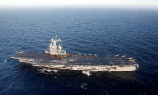 Tàu sân bay Charles de Gaulle. Ảnh: Reuters
