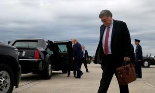 Bộ trưởng Tư pháp Mỹ Bill Barr. Ảnh: Reuters