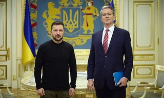 Rộ tin Tổng thống Ukraine tức giận khi đàm phán với quan chức Mỹ