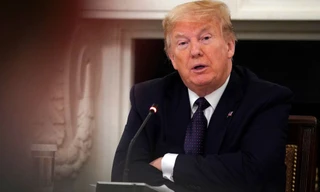 Tổng thống Mỹ Donald Trump. Ảnh: AP