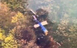 Video đầu tiên từ hiện trường vụ trực thăng chở Tổng thống Iran gặp nạn