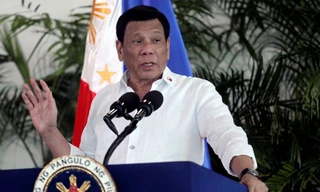 Tổng thống Rodrigo Duterte. Ảnh: Reuters
