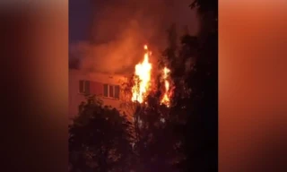 Nổ lớn rung chuyển tòa chung cư ở Mátxcơva