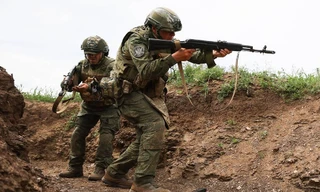 Nga dội tên lửa xuống thao trường ở Ukraine