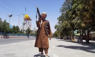 Binh sĩ Taliban. Ảnh: AP