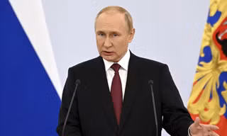 Tổng thống Putin ký hiệp ước sáp nhập 4 vùng lãnh thổ ly khai Ukraine