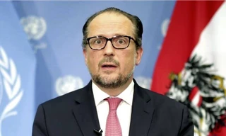 Bộ trưởng Ngoại giao Áo Alexander Schallenberg. Ảnh: Canberra Times