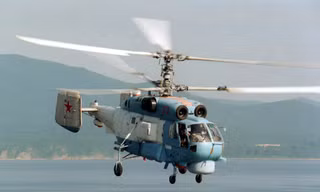 Ukraine nói trực thăng săn ngầm 'Ốc sên' Ka-27 của Nga rơi ở Crimea
