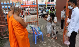 Các hoạt động mừng lễ Kan Ben và Pchum Ben ở Campuchia đã bị huỷ bỏ. Ảnh: Khmer Times