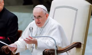 Giáo hoàng Francis. Ảnh: Reuters