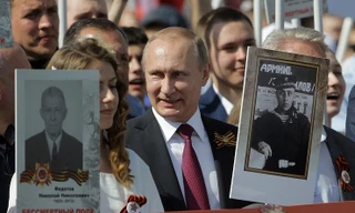 'Trung đoàn bất tử' vắng mặt trong cuộc tuần hành Ngày Chiến thắng