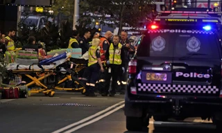 Tấn công bằng dao trong trung tâm thương mại ở Úc, nhiều người thương vong